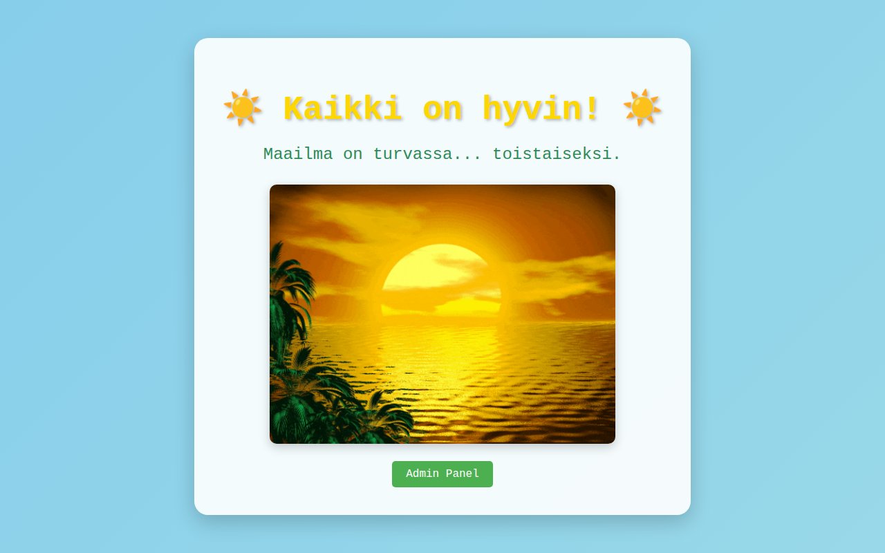 arewegoneyet.viitamäki.fi screenshot